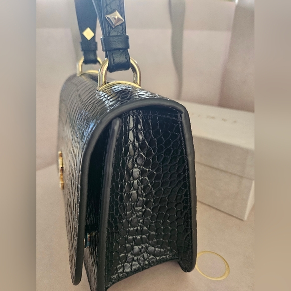 JIMMY CHOO JC TOP Handle Black - Picture 4 of 5